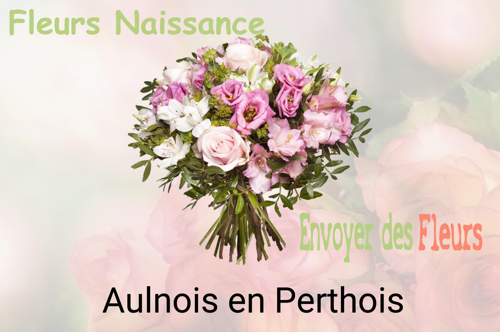 Bouquet de fleurs de naissance livré à Aulnois-en-Perthois
